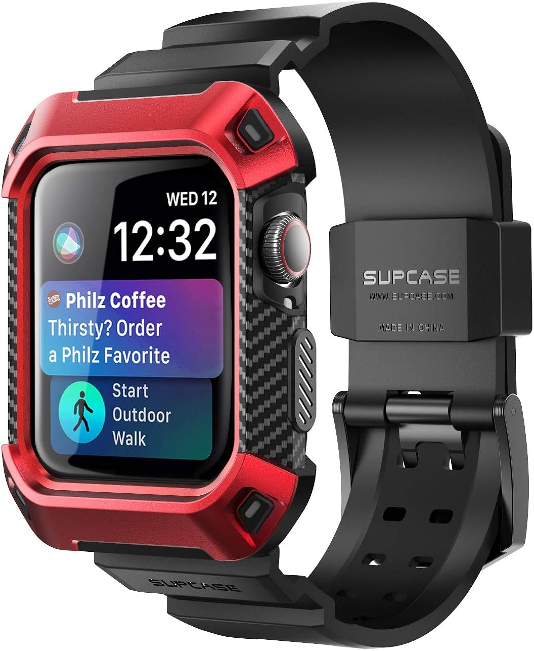 SUPCASE [Unicorn Beetle Pro] Designed for Apple Watch Series 6/SE/5/4 [40mm], Rugged Protective Case with Strap Bands