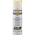 Rust-Oleum 7570838 Professional High Performance Enamel Spray Paint, 15 Oz, Gloss Almond