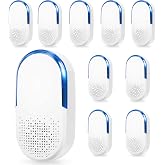 10 Pack Ultrasonic Pest Repeller, 2026 Upgraded Ultrasonic Repeller &amp; Insect Indoor Repeller - Family and Pets Friendly, Plug in Ultrasonic Repellent for Mouse,Rat,Roaches,Flies,Geckos,Spiders (10)