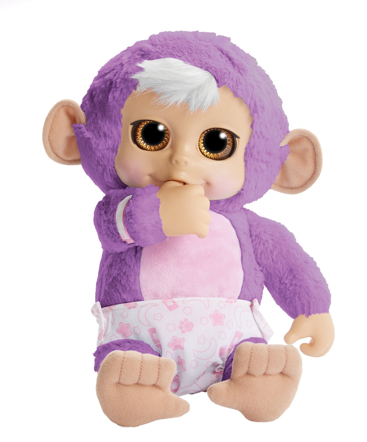 Animal Babies Electronic Baby Monkey Plush 11 71FG6 88J3L