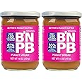 Original Low Fat Peanut Butter Spread by Better’n Peanut Butter, Creamy Low-Calorie Peanut Spread with No Saturated Fat, Gluten Free, Dairy Free, Non GMO, Kosher, Pack of 2, 16 oz. Glass Jars