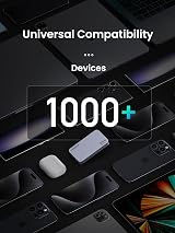 UGREEN 65W USB C Charger Nexode Pro 3-Port GaN Travel Adapter US UK EU Plugs view 8