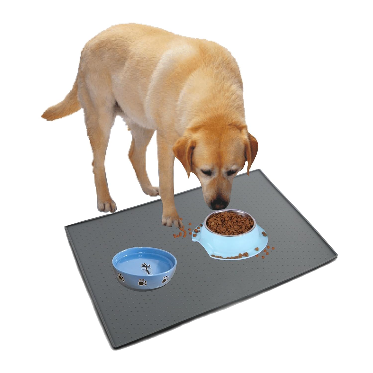 Buy SKILEEN Pet Placemat Non Slip Dog Feeding Mat Tray Waterproof