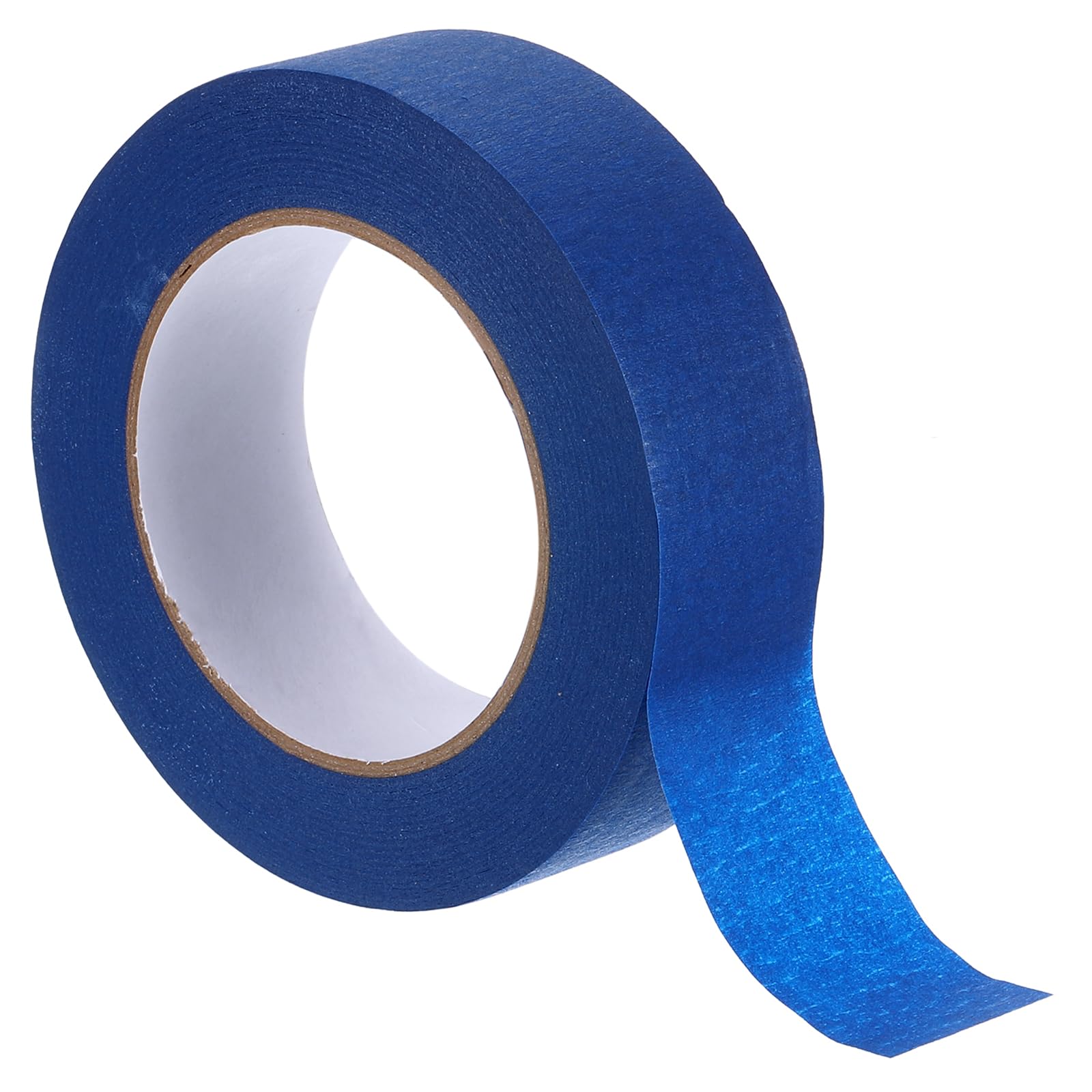 Rebower Masking Tape Blue Painters Tape Paper Tape [for Crafts DIY Walls Painting Packing Automotive Home Decoration Teaching]- 1.4 Inch x 55 Yards/1 Roll