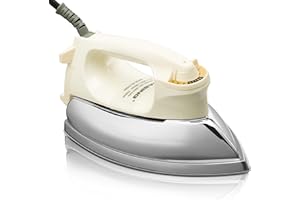 WASING Lightweight Portable Dry Iron for Industry Household Usage Upgraded Mirror Stainless Steel Soleplate Without Steam 700W Gift for Housewarming