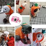 XIAOYU Pet Hoodie Carrot Style Puppy Dog Cat Clothes Small Medium Large view 7