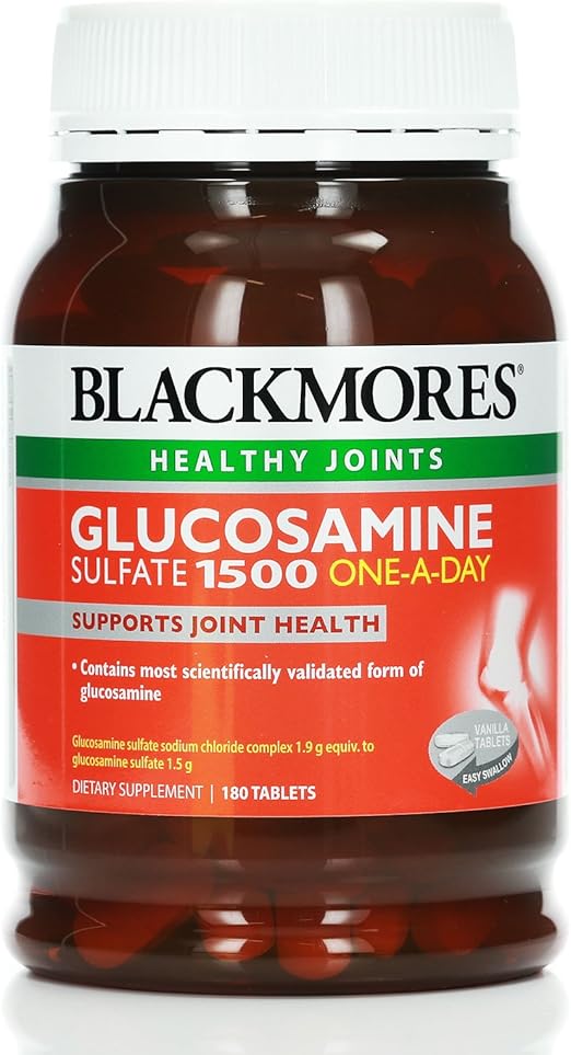 Blackmores Glucosamine Sulfate 1500mg 180tabs Health