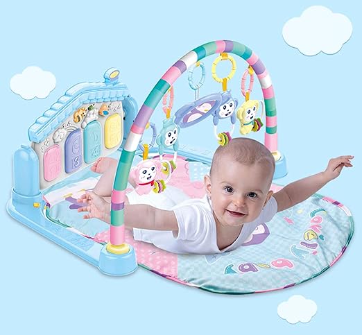 Magicwand Kick & Play Multi-Function Piano Baby Gym & Fitness Rack (Blue)