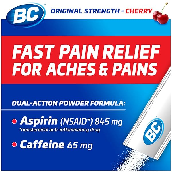 BC POWDER CHERRY PAIN RELIEVER, 24 POWDER STICKS