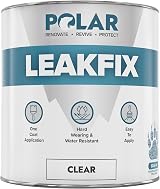 Polar Leak Seal Paint 1L Clear Roof Waterproof Sealant for Leaks & Cracks