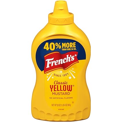 French S Classic Yellow Mustard Oz Amazon Com Grocery Gourmet Food