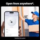 SwitchBot Smart Lock Pro Keyless Entry Door Lock with Hub 2 Matter Alexa Google view 5