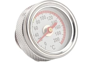 M20x1.5 0-200℃ Engine Temperature Gauge Oil Temperature Gauge for Motorcycles (Yc102453-Ssl)