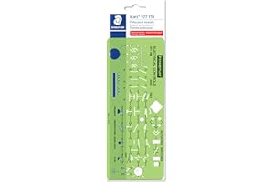 Staedtler Technical Drawing Template, Electric Controls (977 153 02)