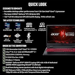 Acer Nitro 5 AN515-58-57Y8 Gaming Laptop | Intel