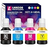 LNKCOS T49M 4×140ML T49 T49M Sublimation Ink for