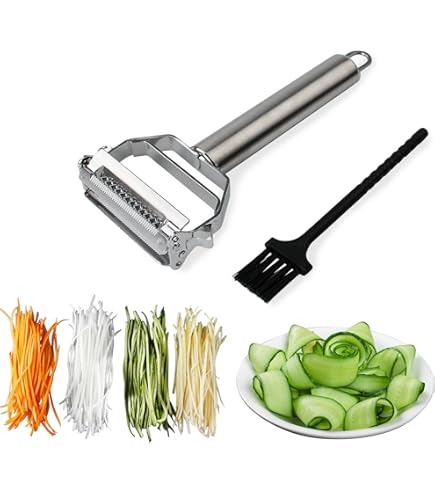 2 In 1 Multi Function Stainless Steel Vegetable Grater Peeler Vegetable
