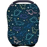 Car Seat Covers Canopy Cover - Multi-use Nursing Cover Carseat Canopy, Breathable Breastfeeding Cover, Car Seat Covers for Bb