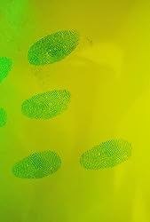 Blue Fluorescent Fingerprint Powder for