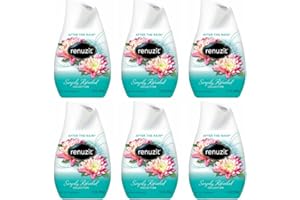 Renuzit Simply Refreshed Collection Gel Air Freshener, After The Rain 7 oz ( Pack of 6)