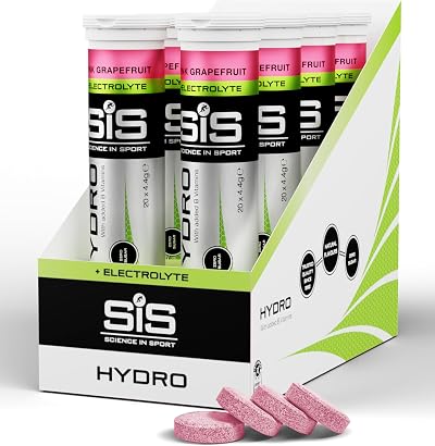 Science in Sport Hydro Electrolyte Tablets Pink Grapefruit 160 ct Vegan Gluten
