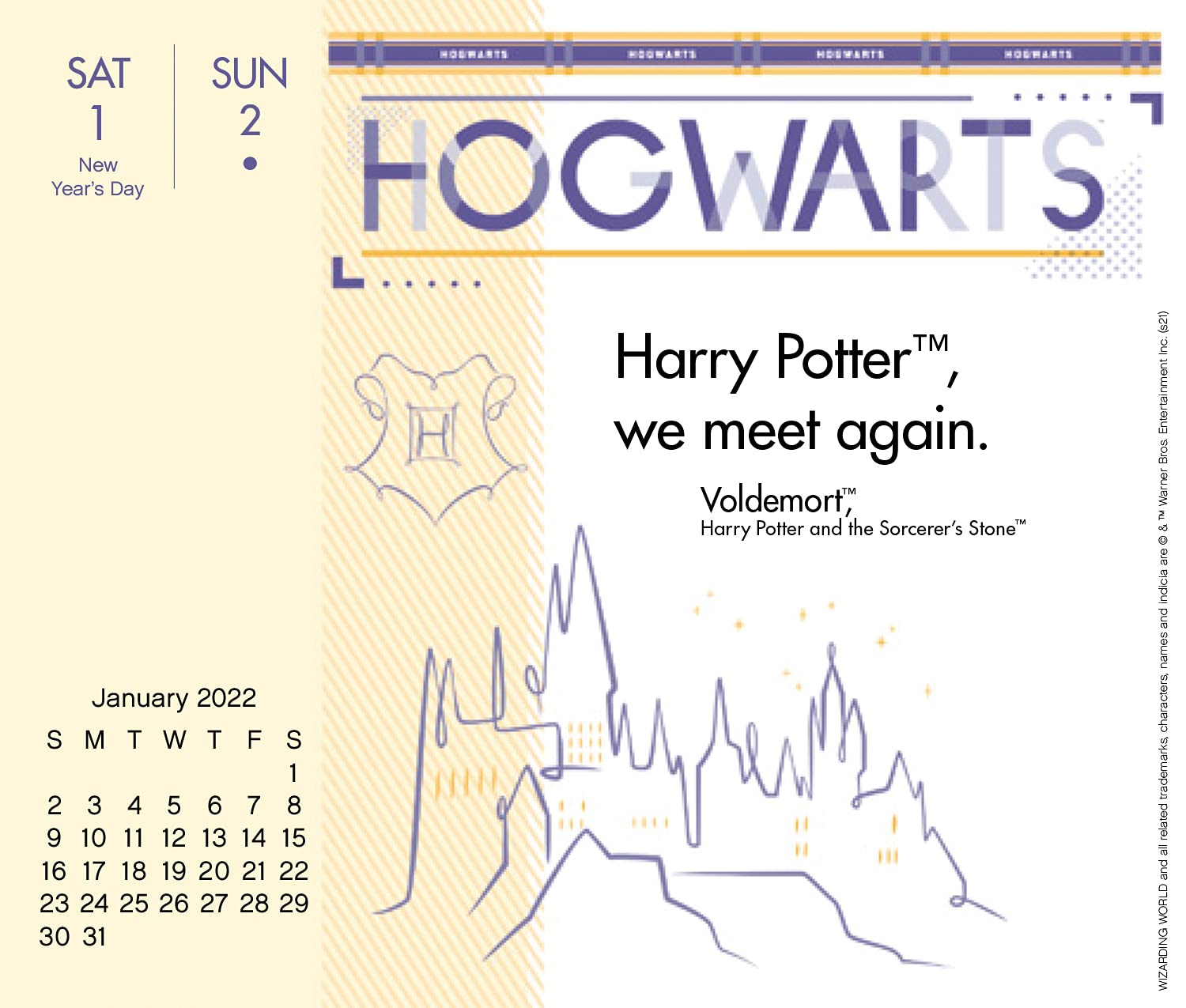 2022 Harry Potter Day-At-A-Time Box Calendar : Trends International: Amazon.de: Bücher