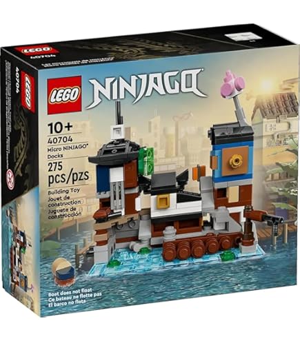 Amazon.com: LEGO NINJAGO Micro City Markets Building Set 40706 Amazon.com: LEGO NINJAGO Micro City Markets Building Set 40706
