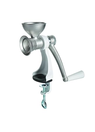 Jupiter 560500 Mohnmühle Edelstahl, weiß