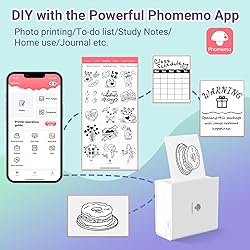 Phomemo M02 Sticker Printer - 2024 Newest Mini