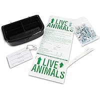 Petmate 290300 Kennel Travel Kit for Pets with Food and Water Bowl Added Security Hardware