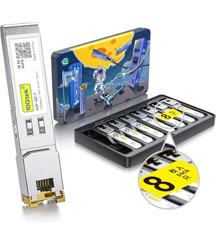 Amazon.com: 10Gtek 𝟴𝟬-𝗠𝗲𝘁𝗲𝗿 𝗟𝗢𝗪 𝗣𝗢𝗪𝗘𝗥 10GBase-T