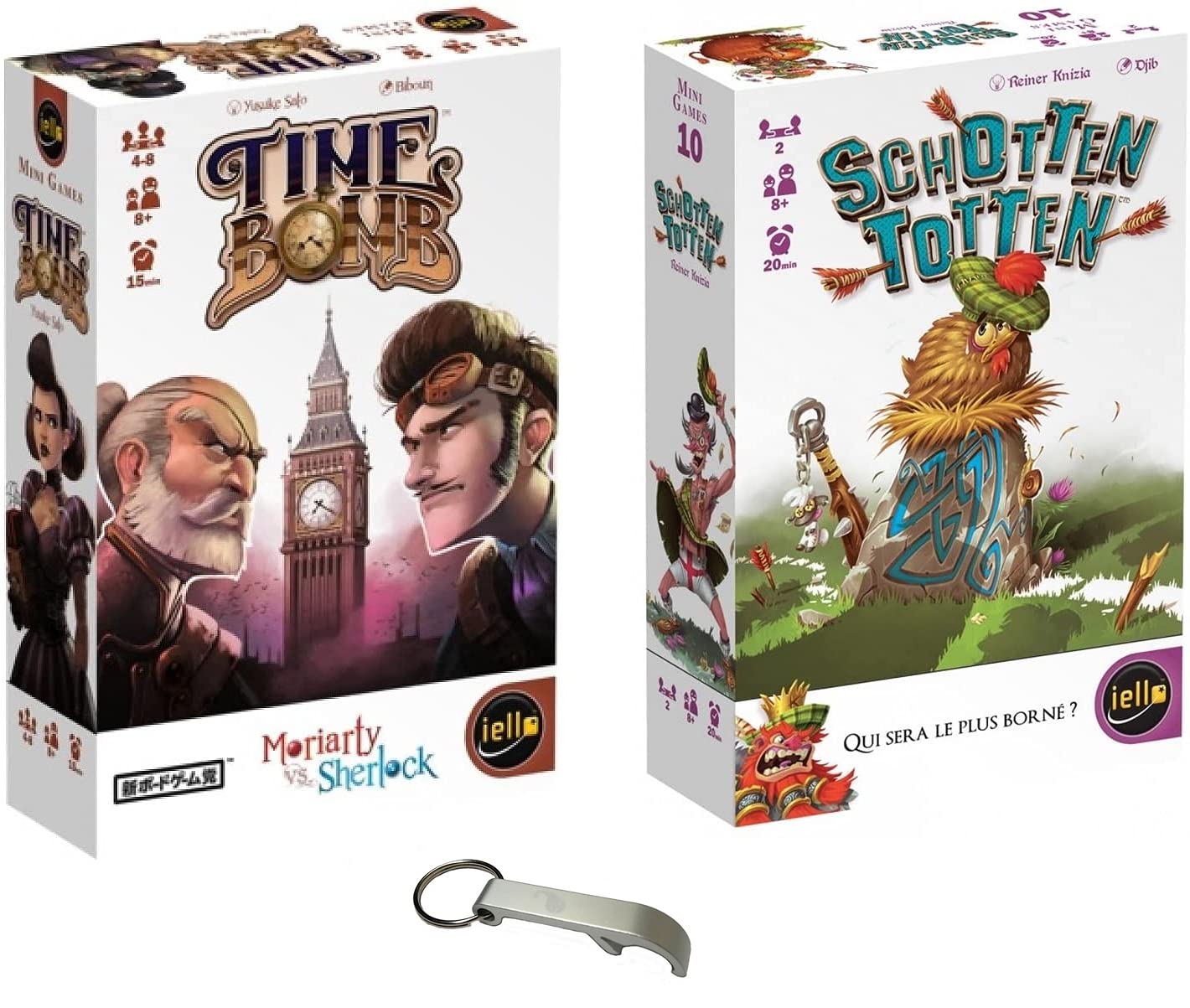 Blumie Shop Time Bomb + Schotten Totten + 1 Bottle Opener (Ages 8+)