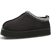 Gohom Platform Slippers Mini Boots for Women Fleece Lined Booties Anti-Slip Snow Slippers for Women Outdoor