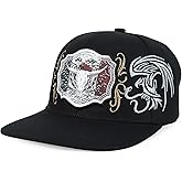 Trendy Apparel Shop Mexico Eagle Embroidered Flatbill Snapback Cap