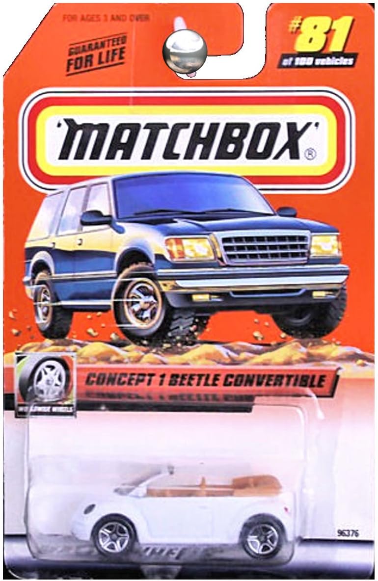 matchbox concept 1 beetle convertible