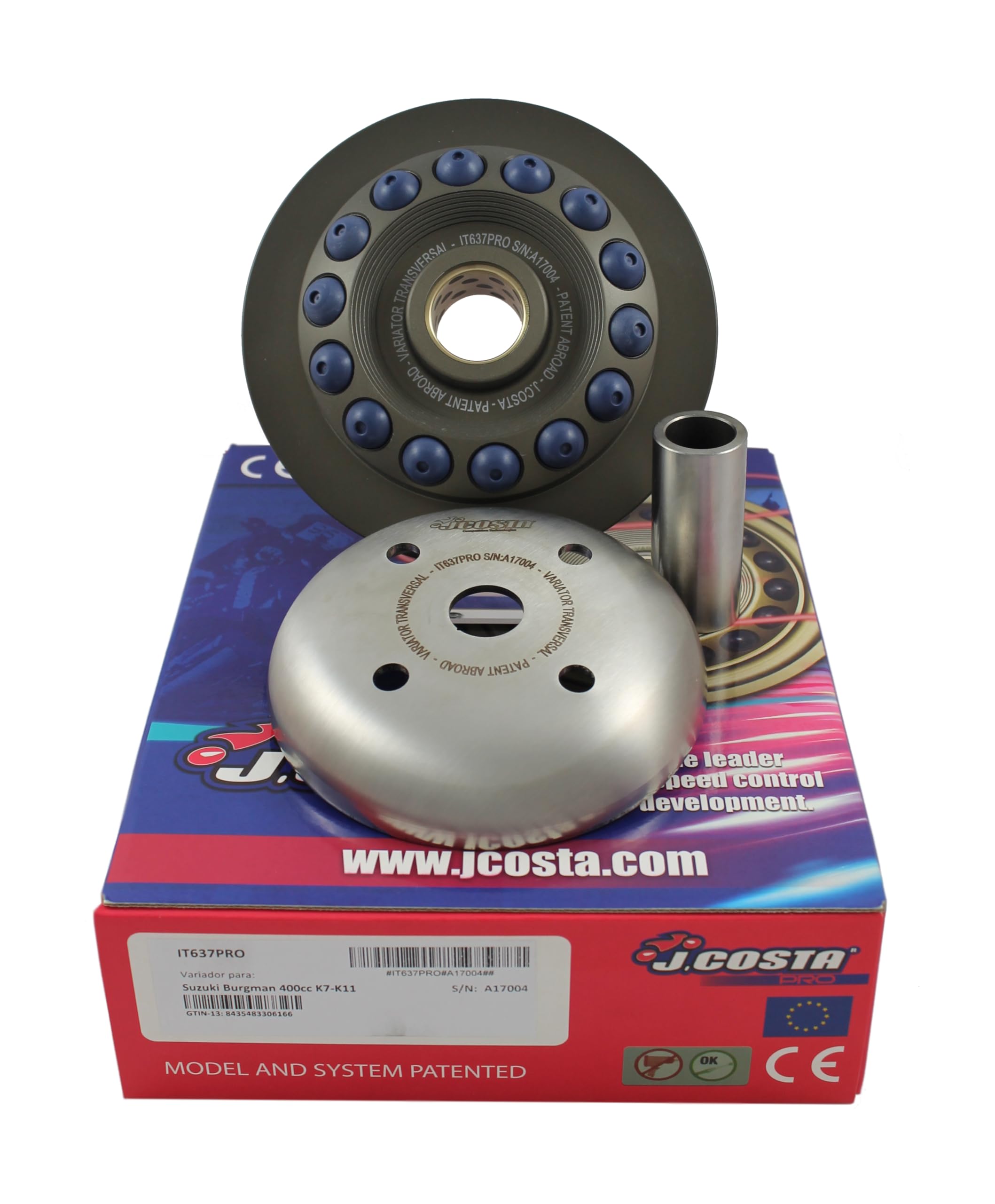 J.COSTA Variator PRO Suzuki Burgman 400cc K7-K11