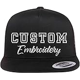 Custom Text Logo Embroidered Cap Personalized Embroidery Adjustable Hat for Men Women Kids Customizable Baseball Caps