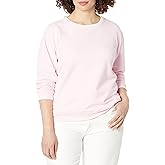 Hanes womens Crewneck Sweatshirt, Ecosmart Fleece Pullover With V-notch, Sweatshirt for Women