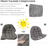 DKIEI Thicken Swing Chair Egg Chair Cushion Dark Grey view 2