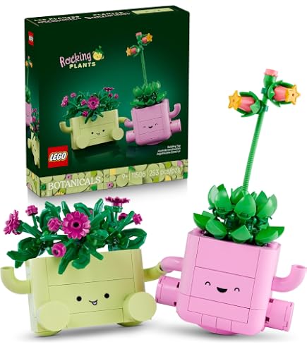 Set De Construction Orchidée DHINCHANSAIB – 1097 Pièces – Maquette Fleur à Monter – Cadeau Déco Durable