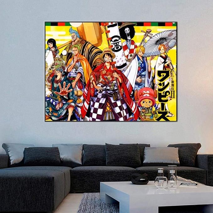 DIY Pintar por números Cuadro moderno pintura anime