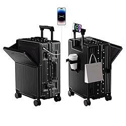 AIWEINY Zipperless Luggage, 22x14x9 Aviation