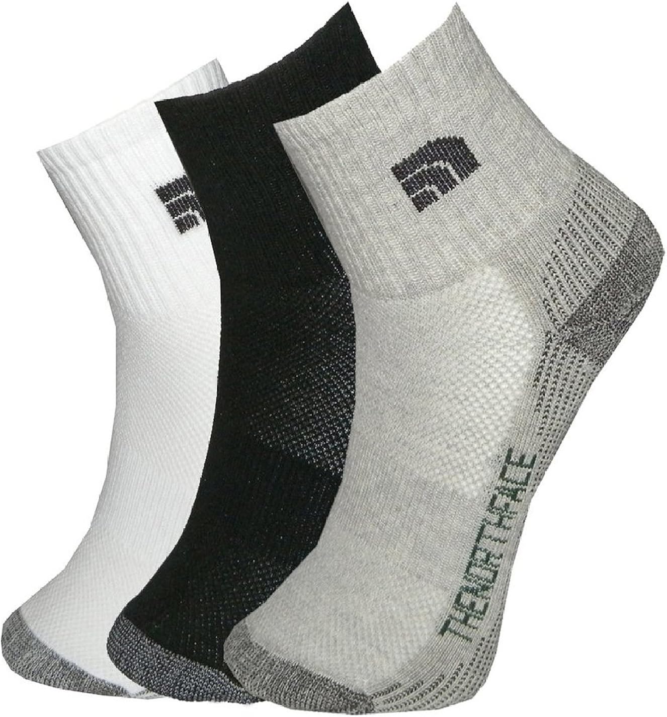 (Pack of 3) Mens The North Face Athletic Running/Hiking Crew Socks UK6