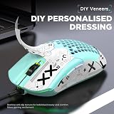 KUIYN 383 PRO M5 Ultralight Wired Gaming Mouse 65g PAW3325 12000 DPI 26 RGB view 7