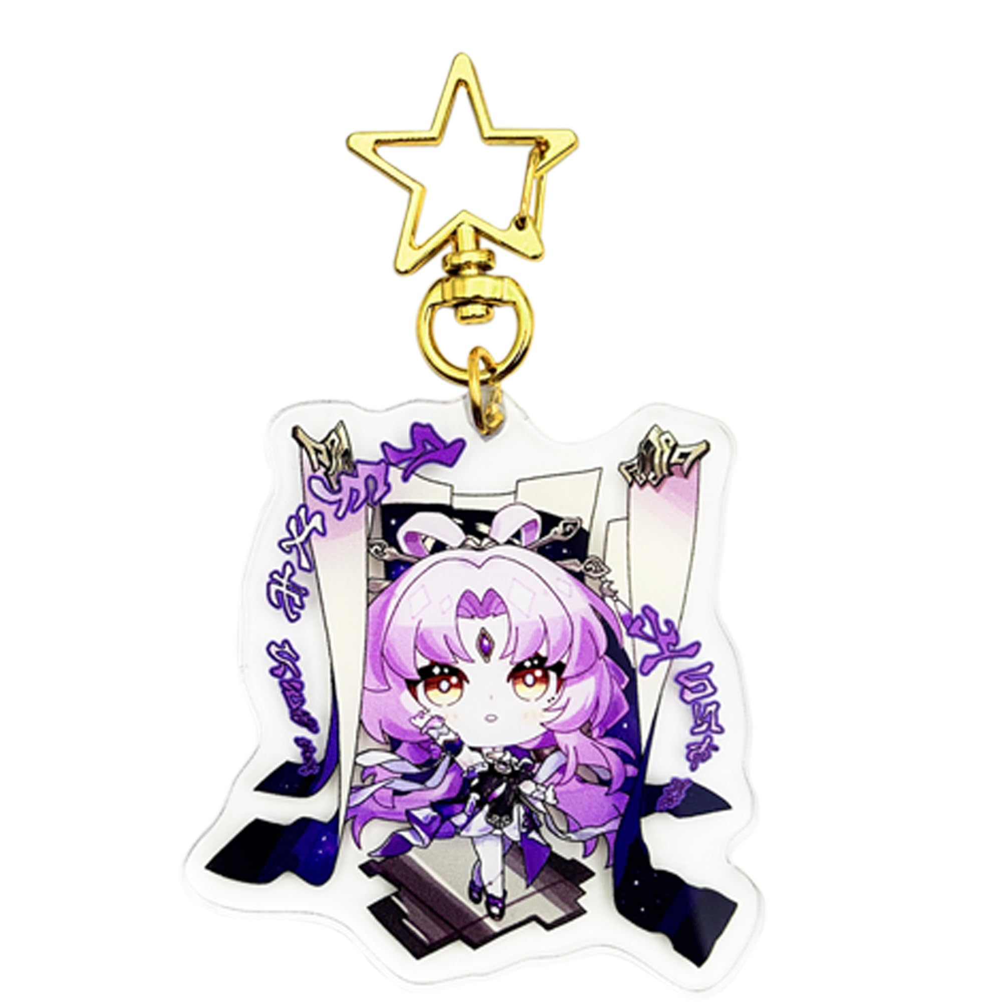 LINECOM Honkai: Star Track Acrylic Keychain Puppet
