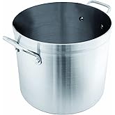 Winco Olla De Aluminio De 0.236 In 160 Cuartos De Galón | Envío gratis