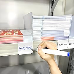8Gnituhs 20 Pcs 25 * 12 CM 1MM Bookshelf