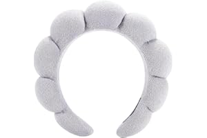 HitModa Spa Terry Cloth Headbands - Makeup and Facial Skincare, Face Washing, Mask Treatment