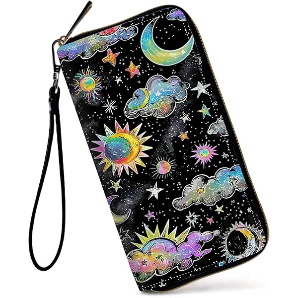 Amazon.com: Roffatide Women's Zip Around Clutch Wallet Kuromi