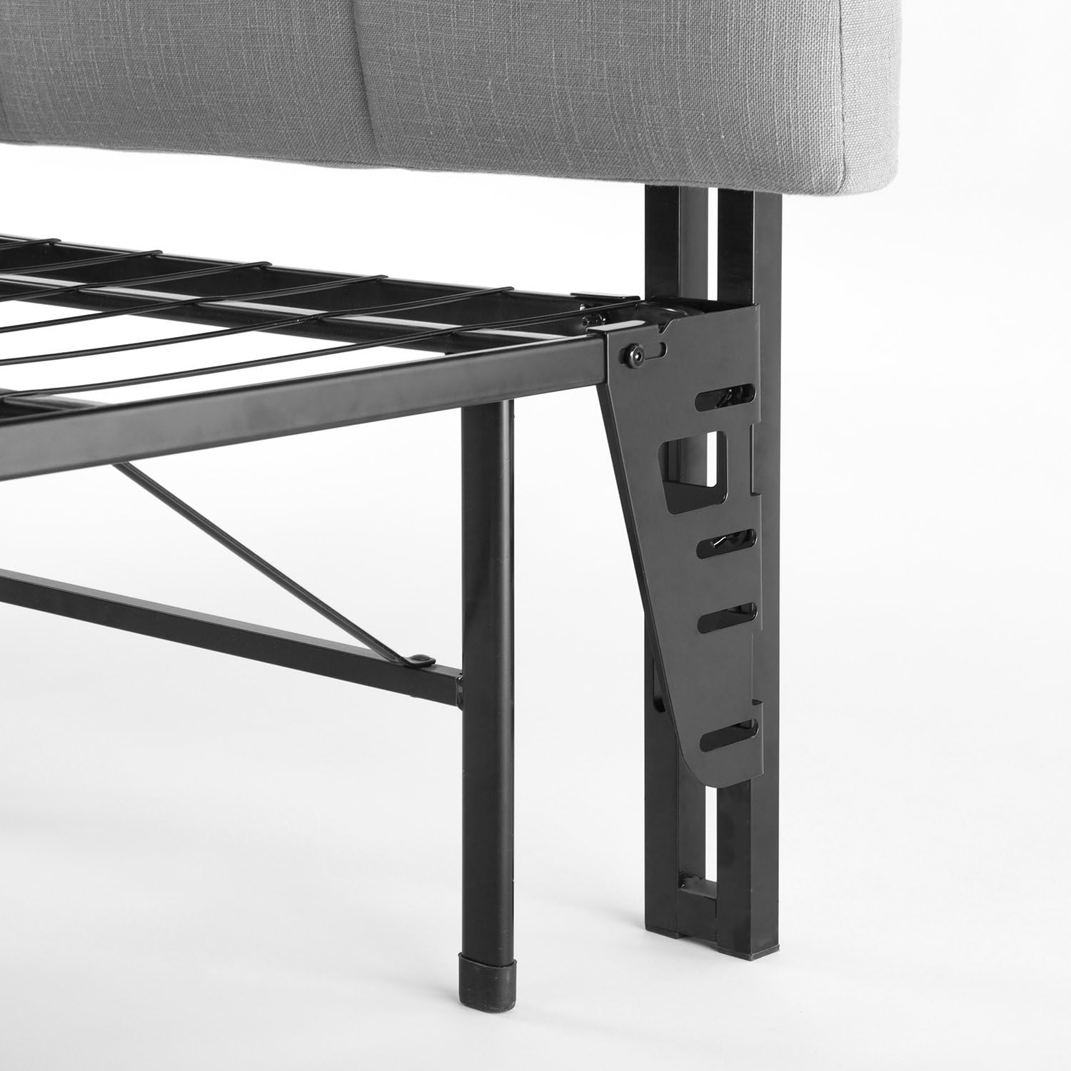 Zinus SmartBase Headboard and Footboard Brackets, Set of 2: Furniture & Decor